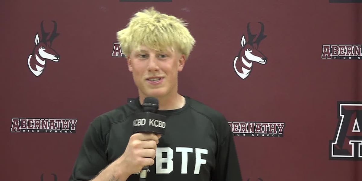 Abernathy’s Ryan Hillis signs to play football at Friends University