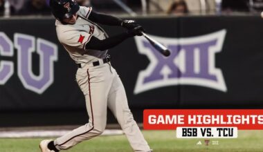 Texas Tech Baseball drops series opener at TCU