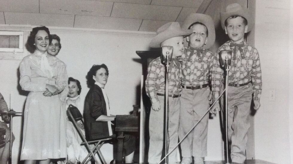The Gatlin Brothers as kids.