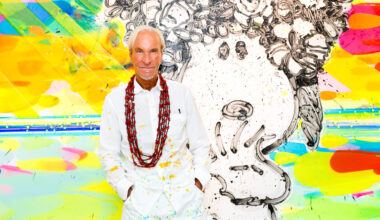 Tom Everhart, Sparky, and Snoopy Make for a Fine Art Friendship