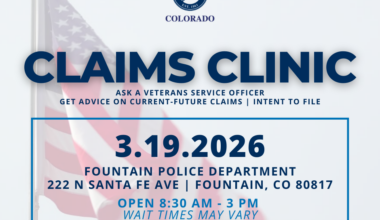 El Paso County to Host Veterans Claims Clinic in Fountain