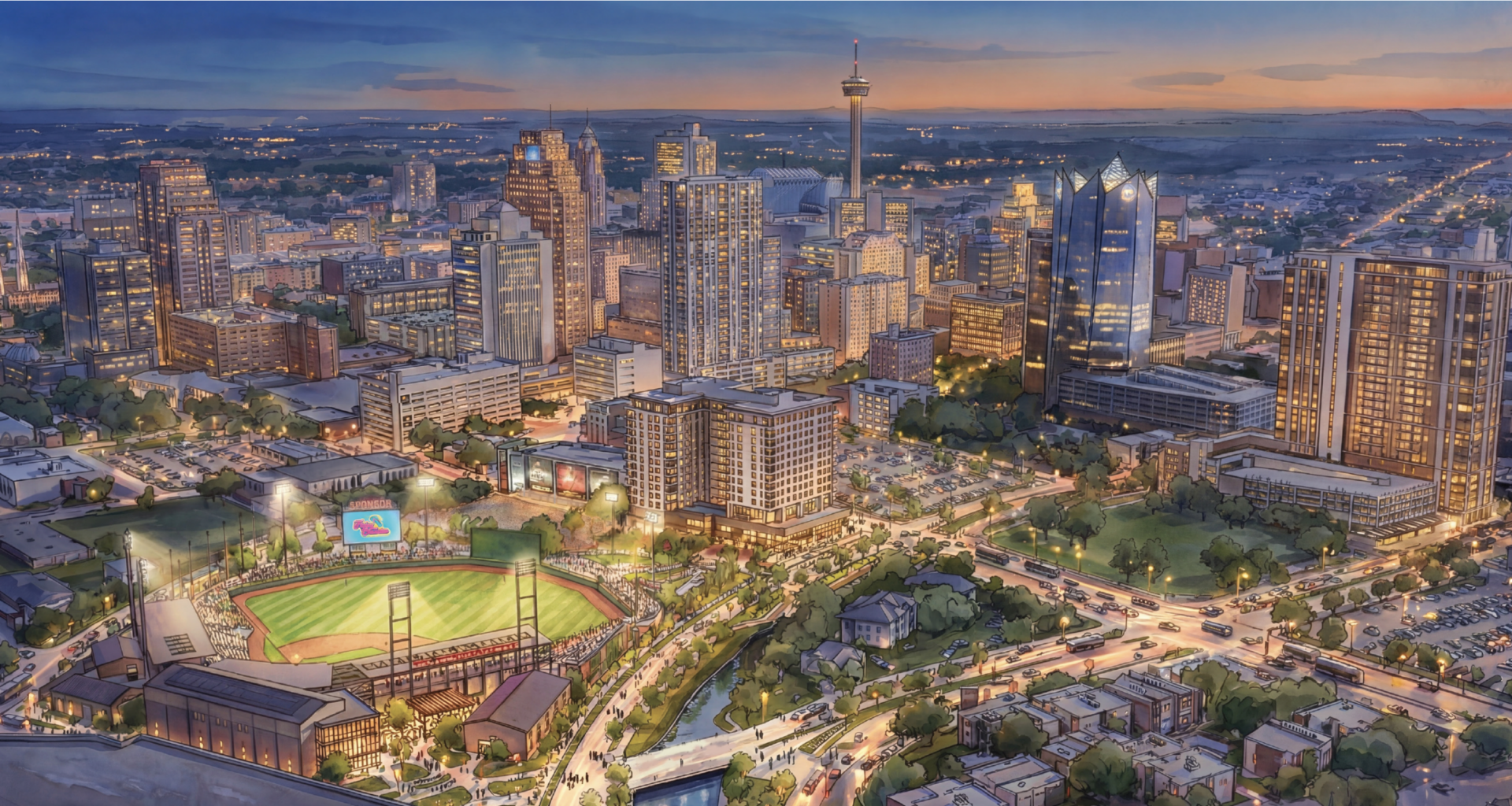 Missions owners unveil plans for downtown San Antonio ballpark