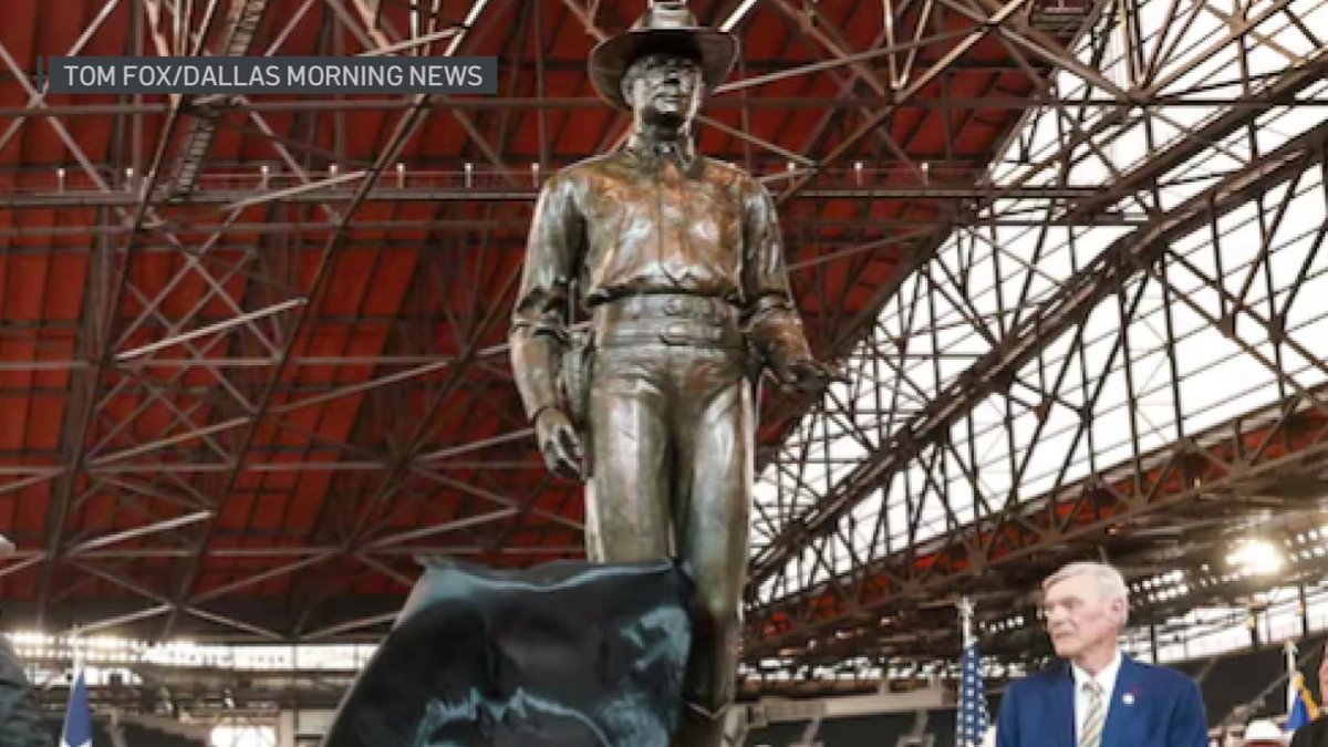 Controversial Texas Rangers statue unveiled at Globe Life Field sparks backlash – NBC 5 Dallas-Fort Worth