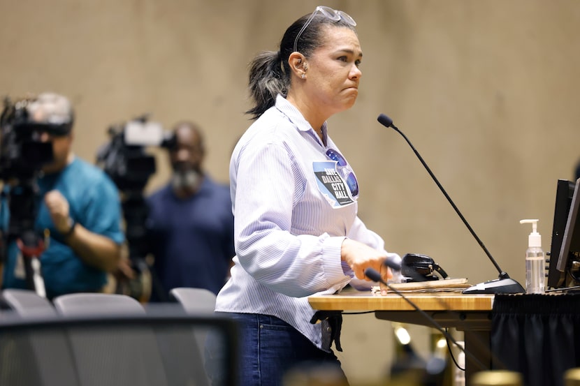 Members of the public, including Cydney Walker, and civic officials spoke to the Economic...