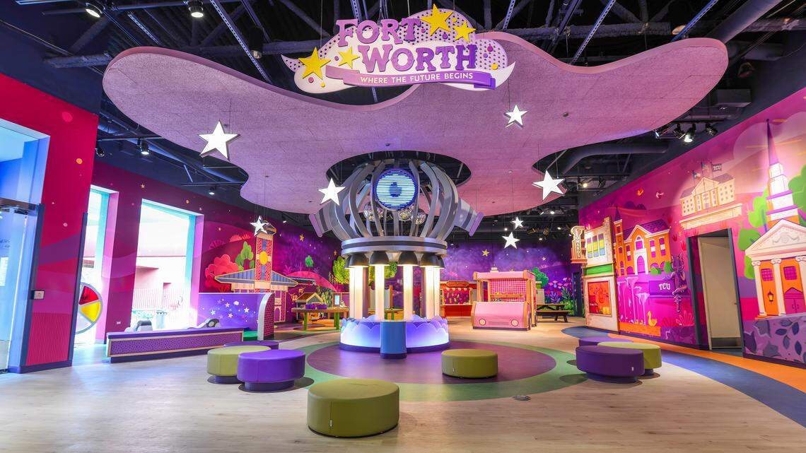 The new TCU Children’s Gallery will open at the museum on March 7.