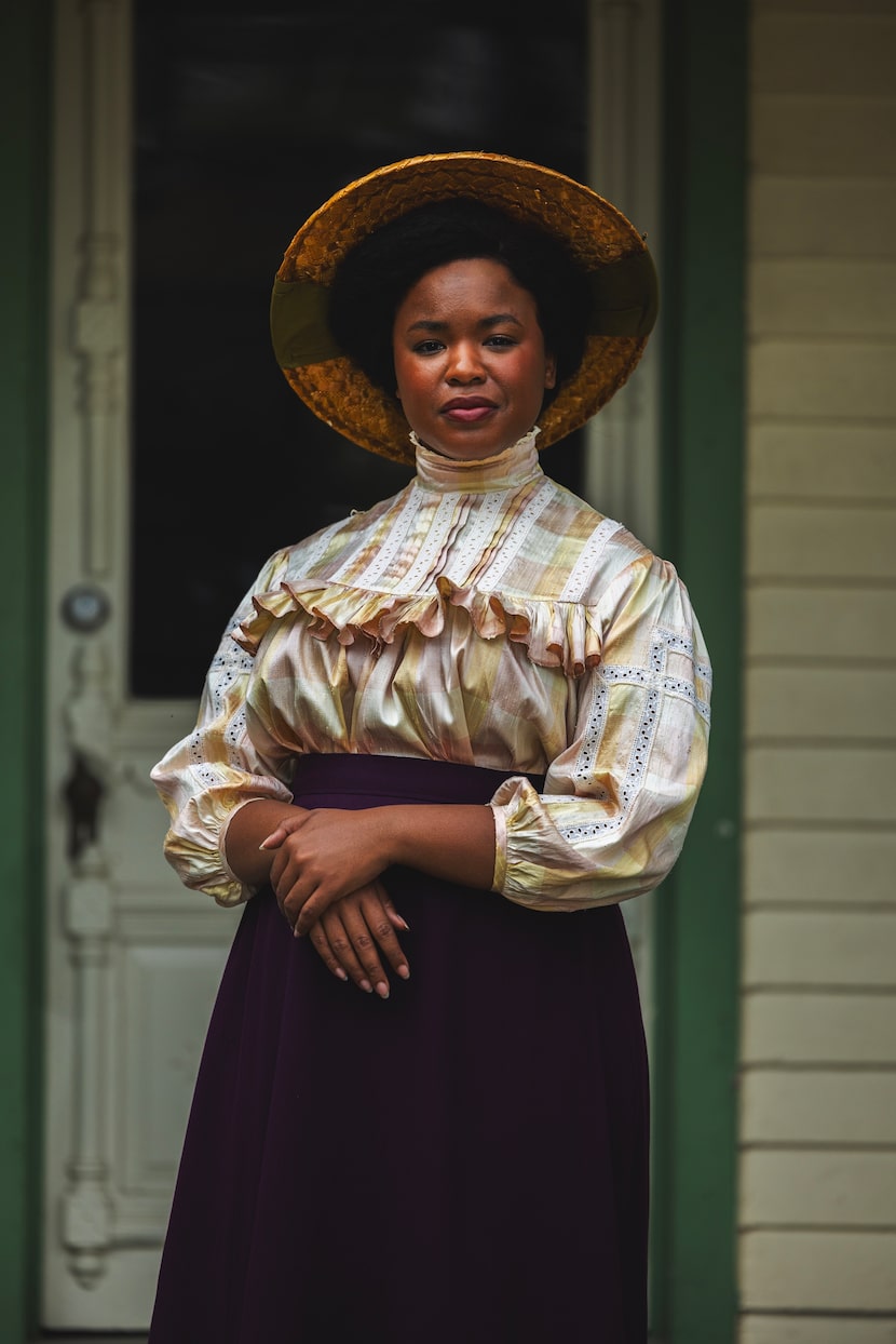 Bri Woods stars as Sarah in "Ragtime," a co-production of the Dallas Theater Center and SMU...
