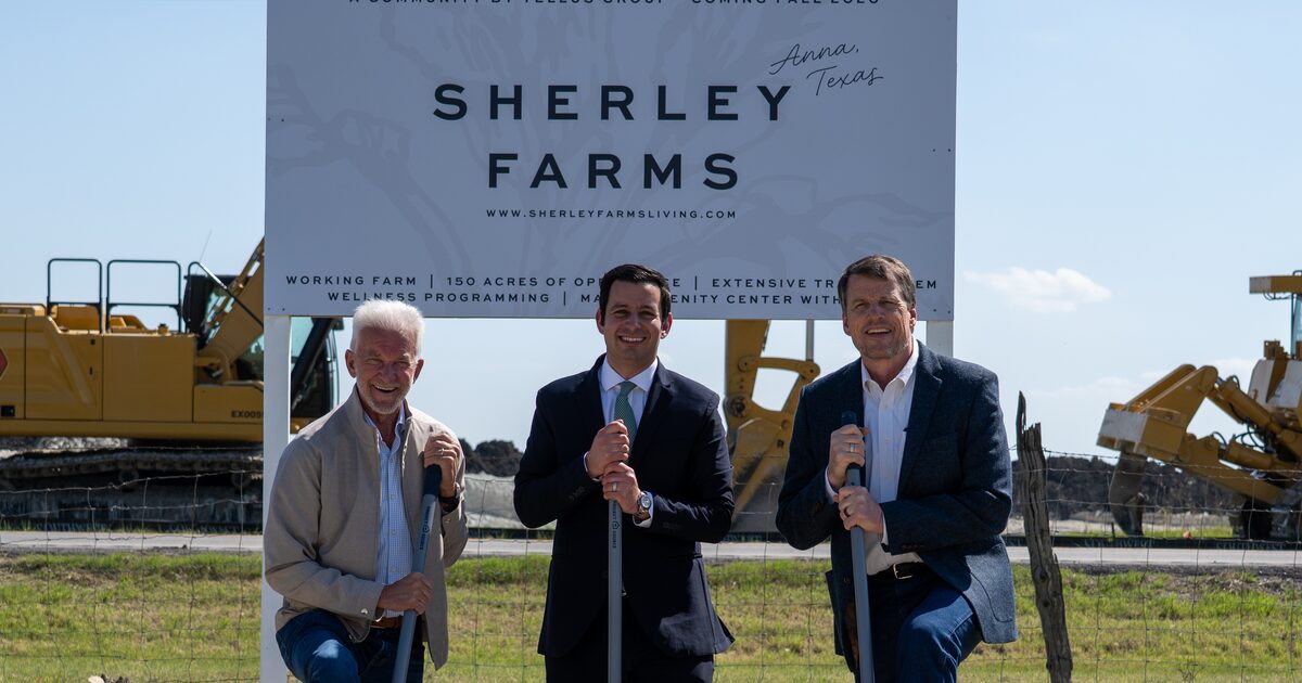 Farm-centered housing community breaks ground near downtown Anna