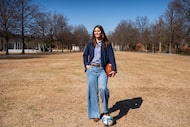 Sarah Fuller stands for a portrait at Bicentennial Capitol Mall State Park, February 13,...