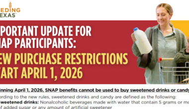 New SNAP regulations on sugary drinks, candy, take effect in Texas April 1