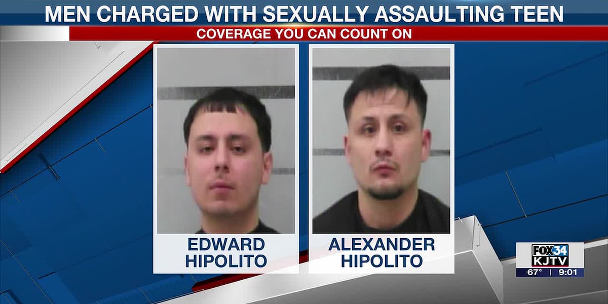 2 men charged with sexually assaulting teen