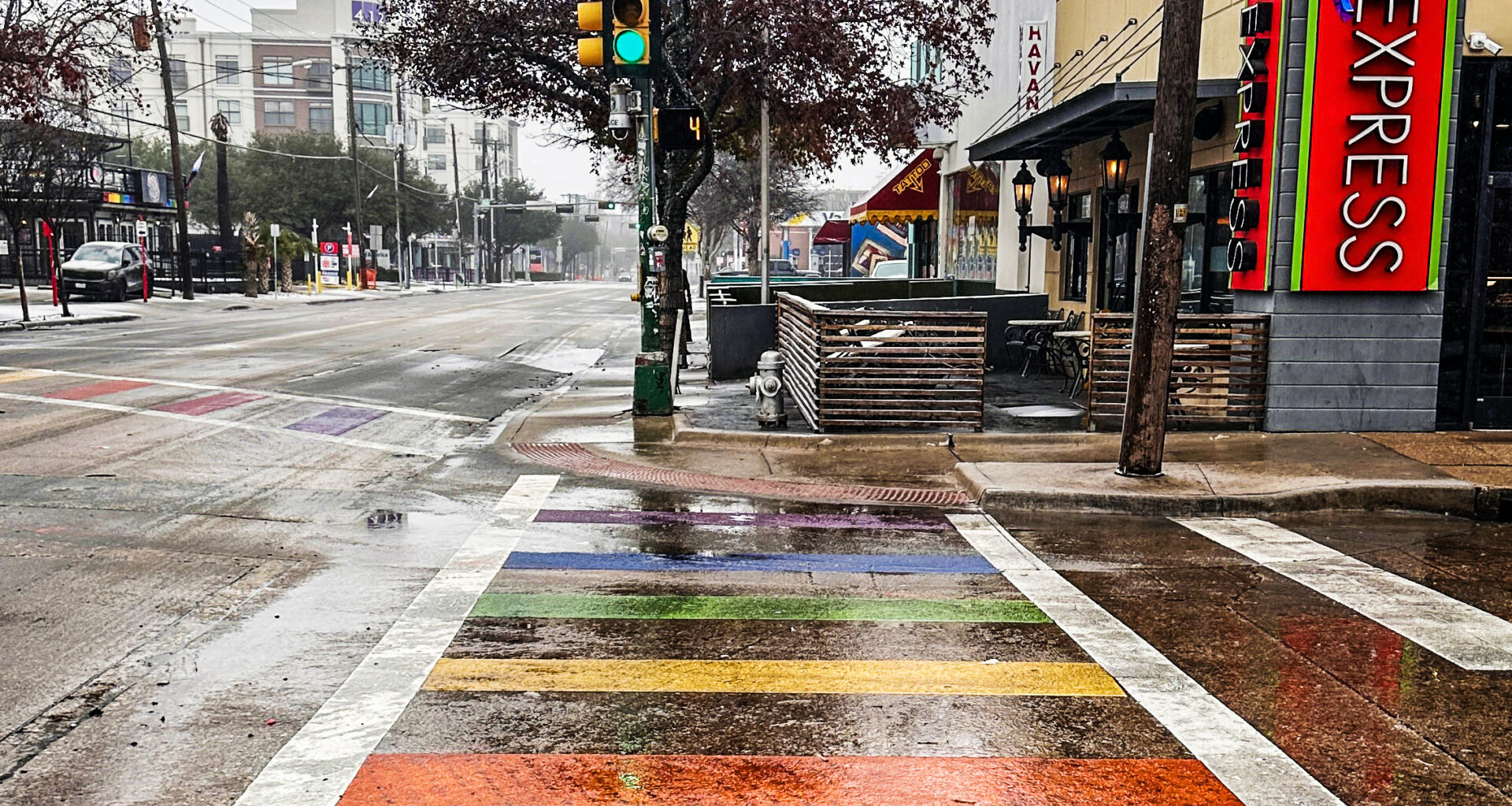 First rainbow crosswalk set for demolition next week