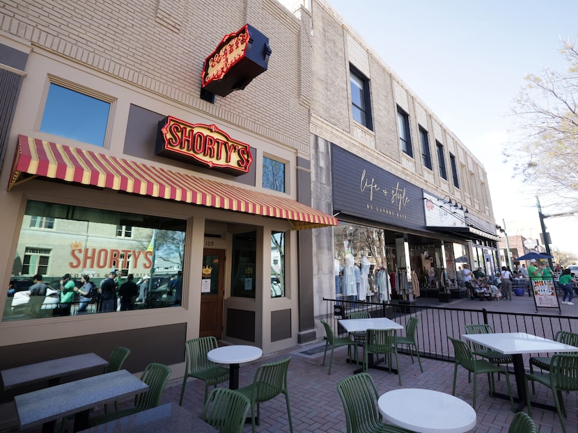 Shorty's, a new hot dog and hamburger shop in McKinney, is inside one of the oldest...