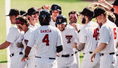 Texas Tech Baseball rolls to run-rule win, series sweep of Penn State