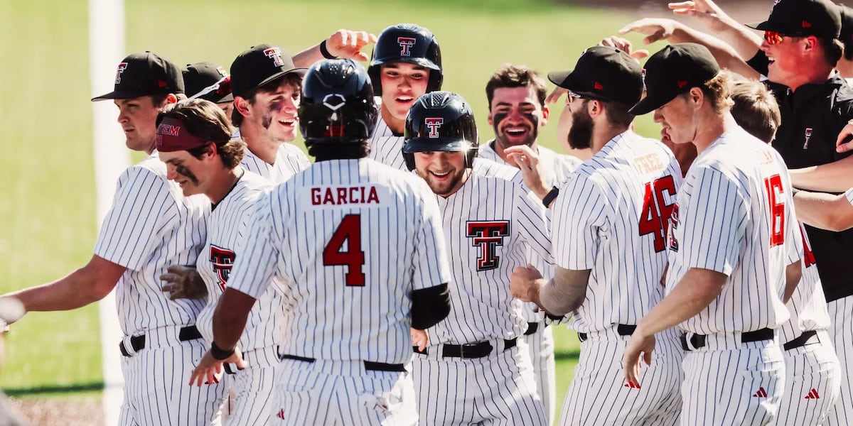 Texas Tech Baseball rolls to run-rule win, series sweep of Penn State