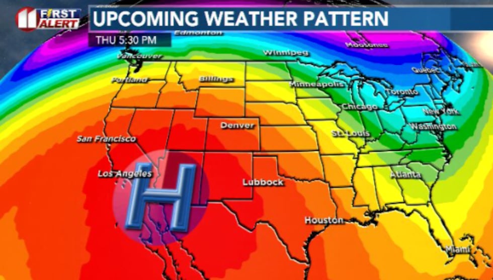 After this cold front, a strong high pressure system will set up to our west for a few days,...
