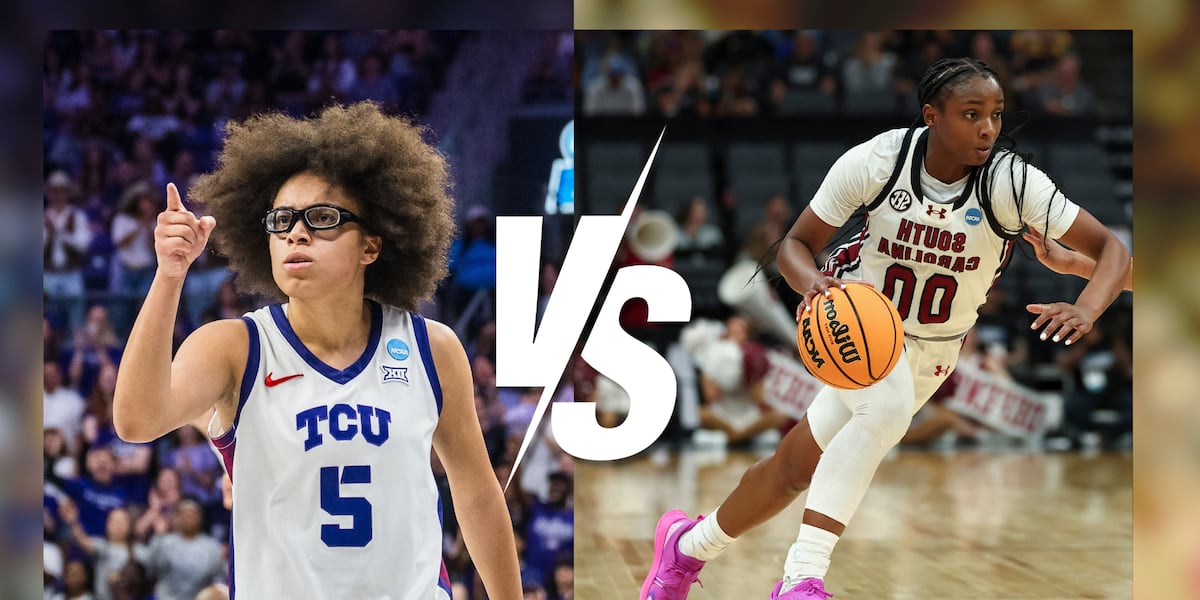 Gamecocks take on TCU for a chance at 6th straight Final Four appearance