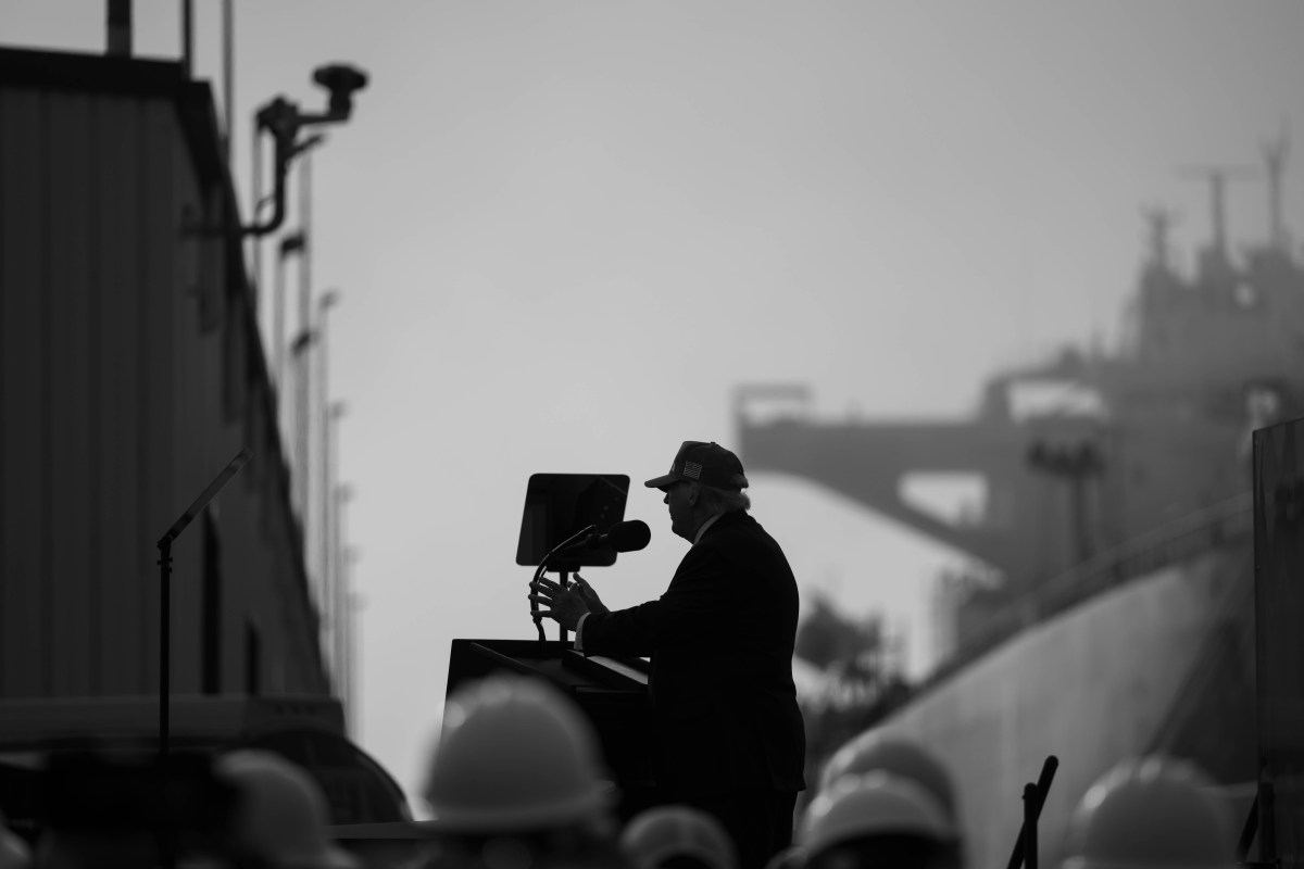 President Donald J. Trump delivers remarks on energy at the Port of Corpus Christi, Texas on Friday, February 27, 2026.  (Official White House Photo by Molly Riley)