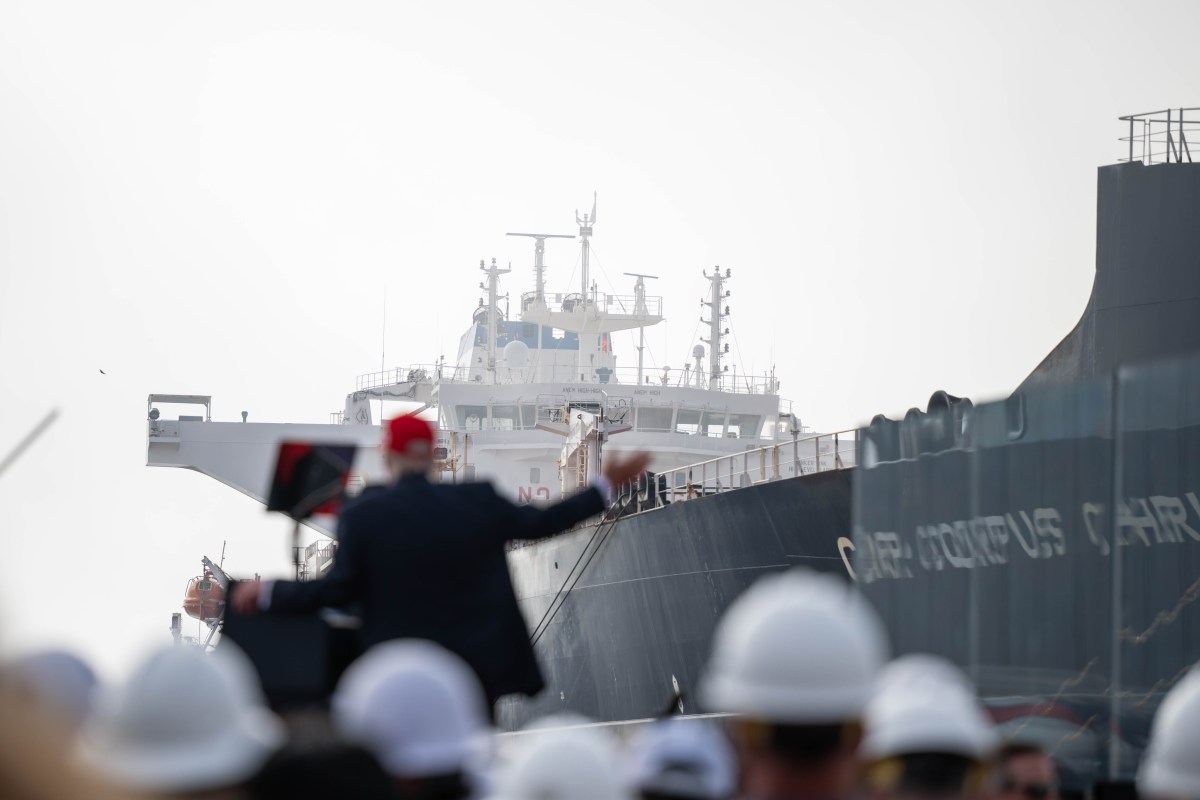 President Donald J. Trump delivers remarks on energy at the Port of Corpus Christi, Texas on Friday, February 27, 2026.  (Official White House Photo by Molly Riley)
