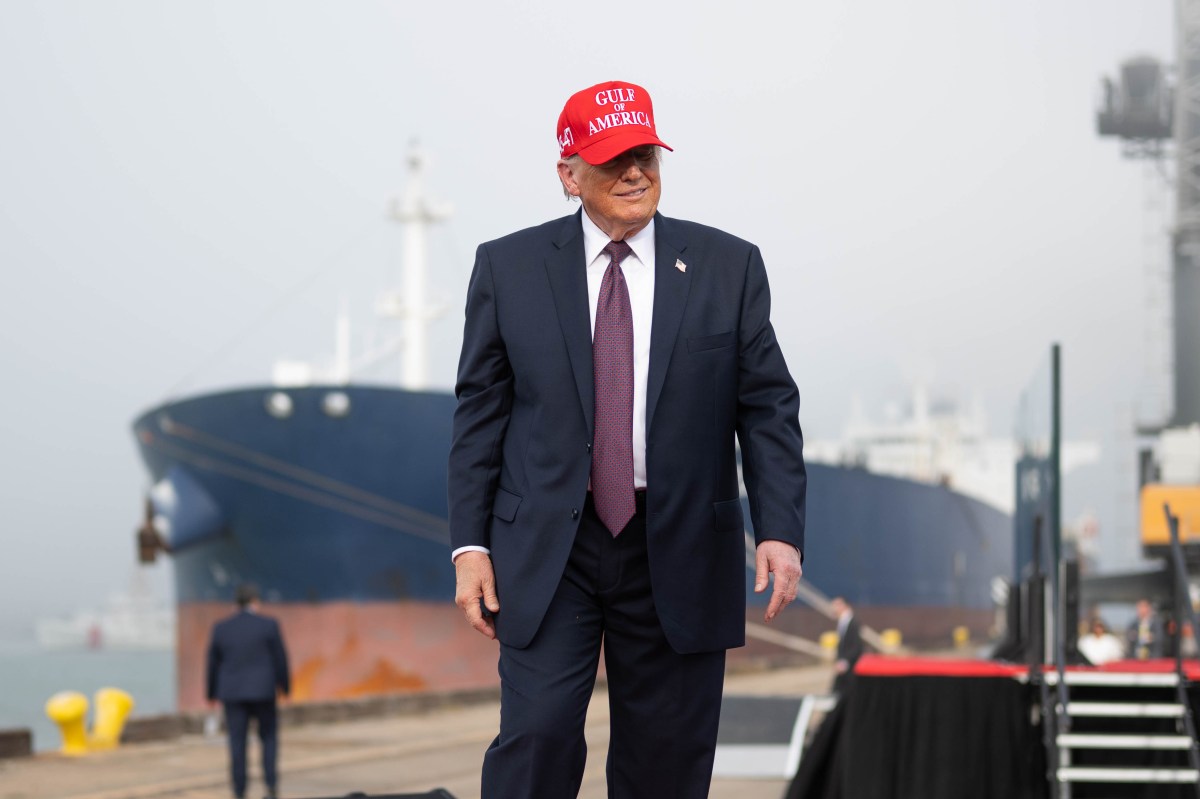 President Donald J. Trump delivers remarks on energy at the Port of Corpus Christi, Texas on Friday, February 27, 2026.  (Official White House Photo by Molly Riley)