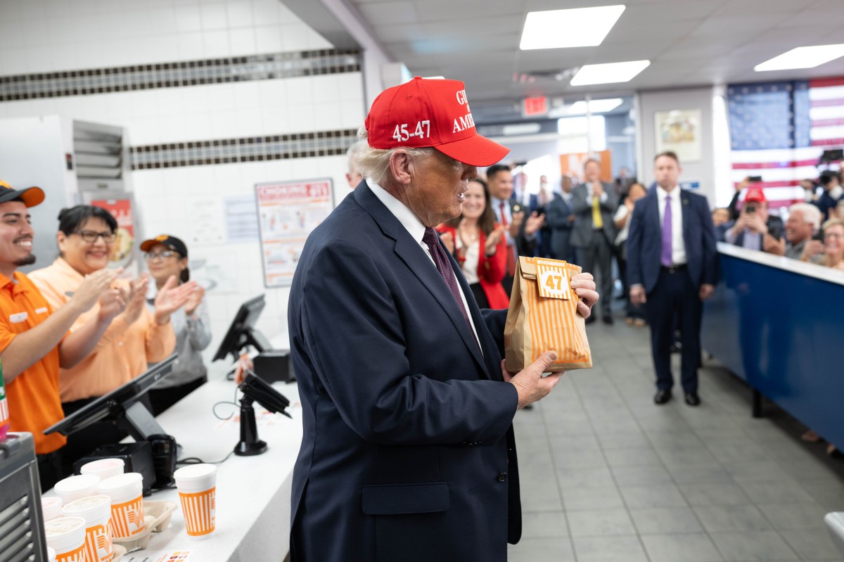 President Donald J. Trump visits a WhatABurger in Corpus Christi, Texas on Friday, February 27, 2026. (Official White House Photo by Molly Riley)