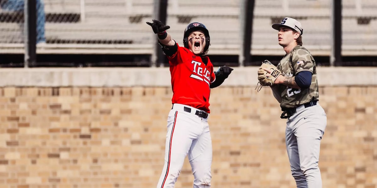 Texas Tech Baseball run-rules Penn State, 21-6