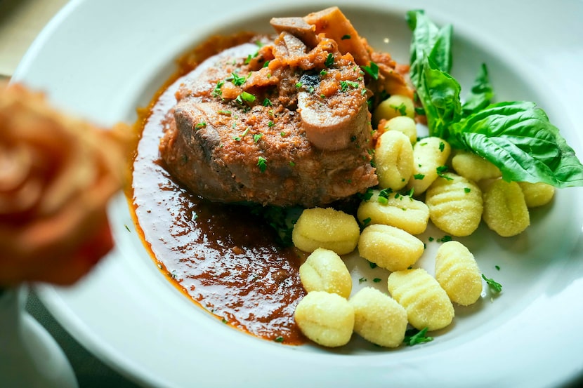 Adelmo's Ristorante in Dallas is known for its veal osso buco.