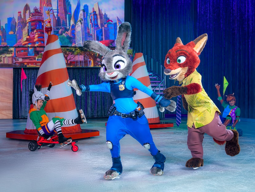 "Disney on Ice presents Jump In!" is coming to Dickies Arena in Fort Worth and American...