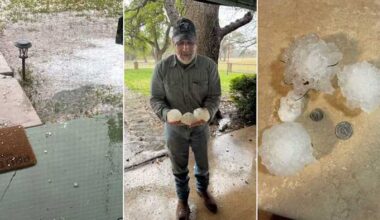 KSAT viewers share photos of hail, storms west of San Antonio