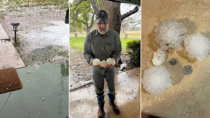 KSAT viewers share photos of hail, storms west of San Antonio