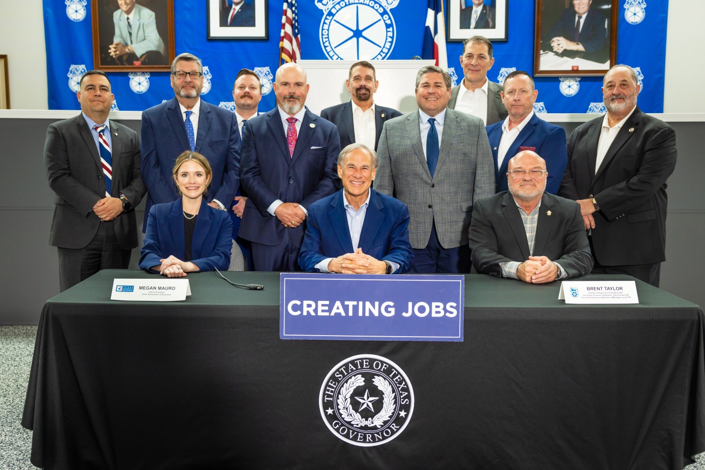 Governor Abbott Touts Texas Jobs Council At Teamsters Local 745 | Office of the Texas Governor