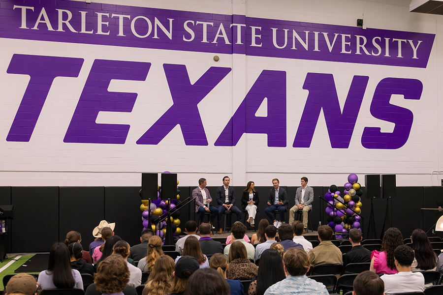 DFW Pro Sports Represented at Tarleton State Career Fair, Business Panel