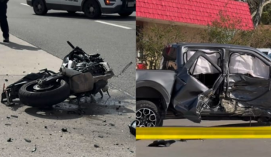 19-year-old riding motorcycle killed in crash with pickup truck during police pursuit in League City