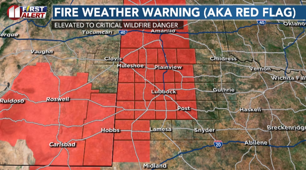 Winds and dry air move back in for Friday, bringing with it another day of increased fire...