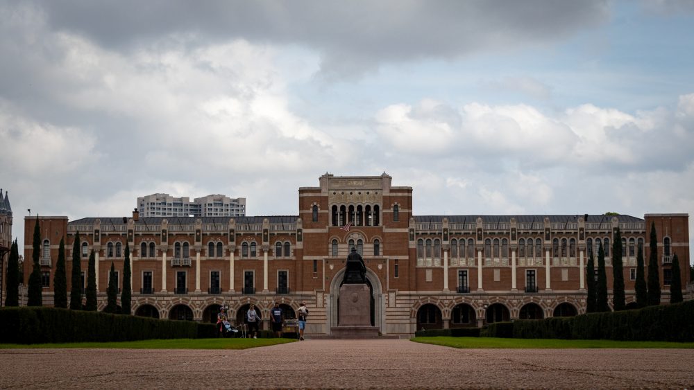 Rice University's administration building