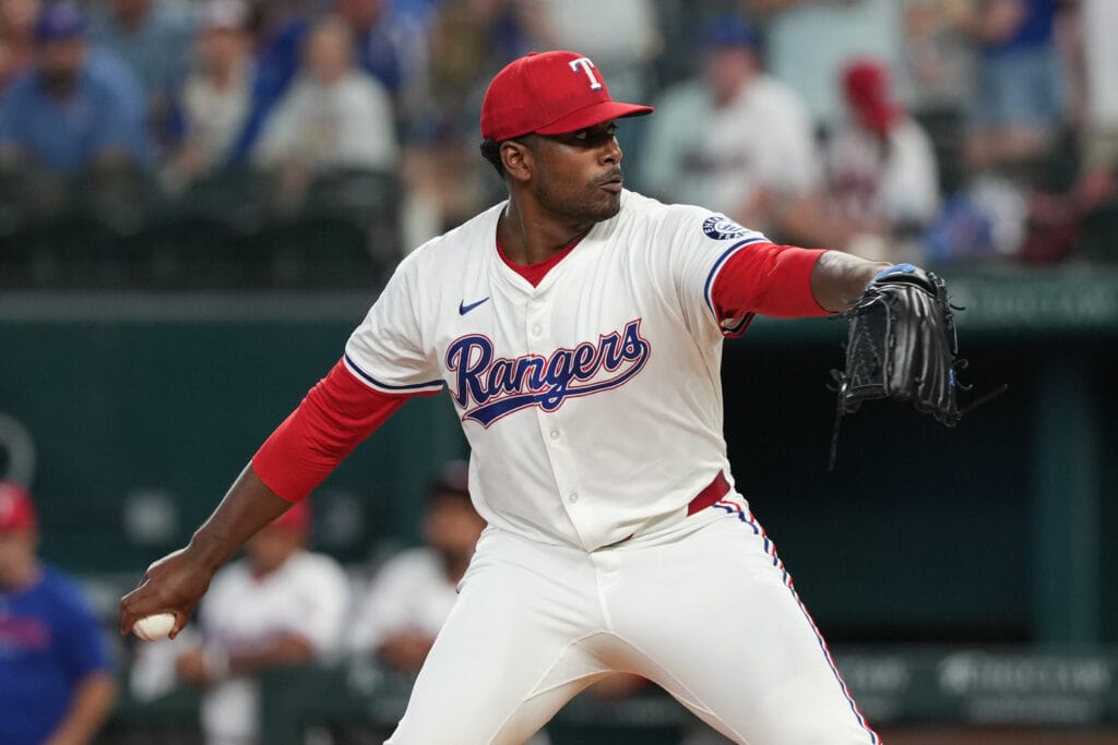 Texas Rangers Kumar Rocker Andrew McCutchen