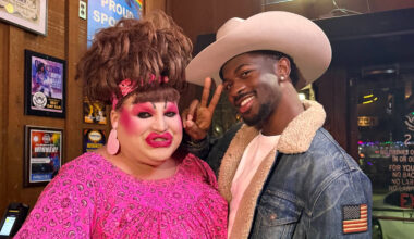 Lil Nas X stopped by and hung out with the Round-Up Saloon crew over the weekend