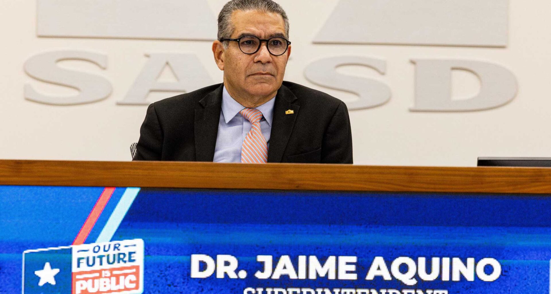 SAISD superintendent Jaime Aquino will retire in 2027