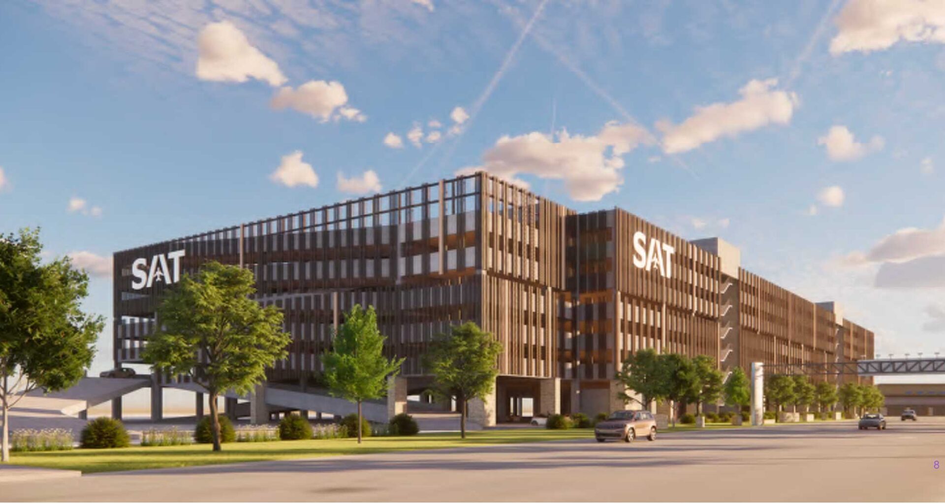 New San Antonio airport parking garage clears design review