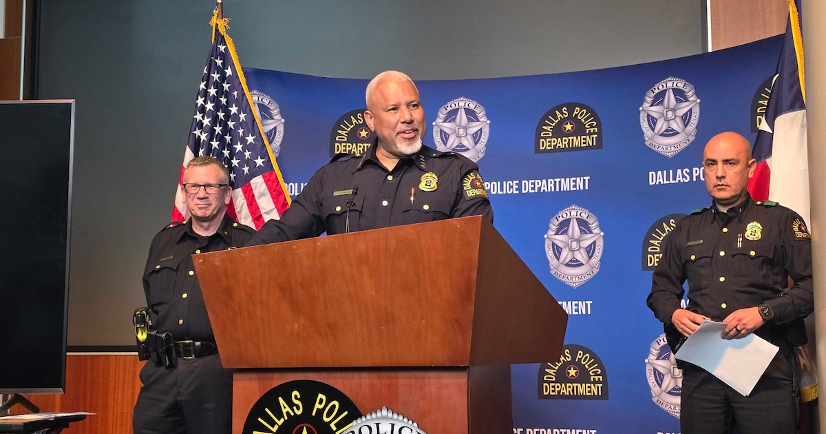 Dallas police arrest two a week after exchanging gunfire with group in west Oak Cliff