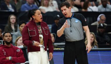 South Carolina looks to get back to women’s Final Four, while TCU is charting its first trip