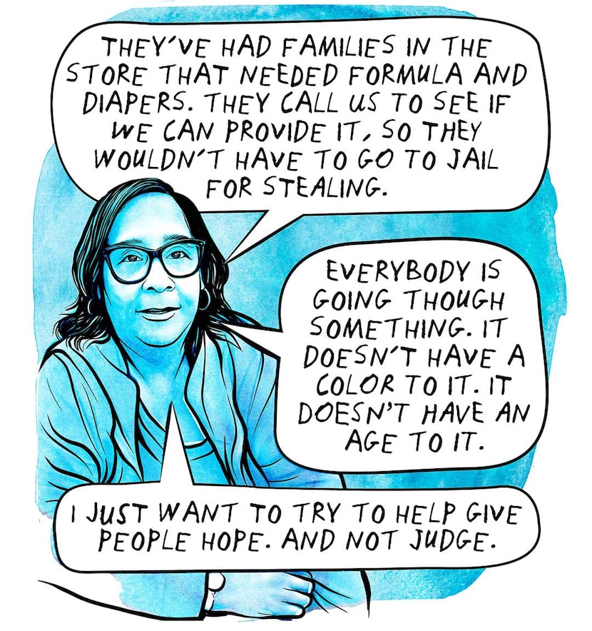 “They’ve had families in the store that needed formula and diapers. They call us to see if...