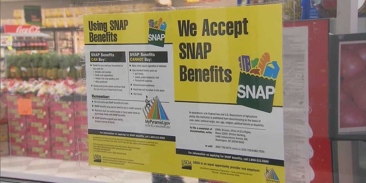 A breakdown of what won’t be eligible for purchase