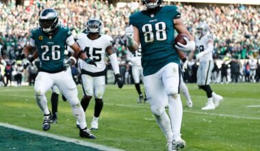 The Eagles and tight end Dallas Goedert will take up to a few more days to try to come to an agreement.