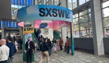Inside the Austin Convention Center during South by Southwest on Sunday, March 9, 2025. (Spectrum News 1/Katharine Finnerty)