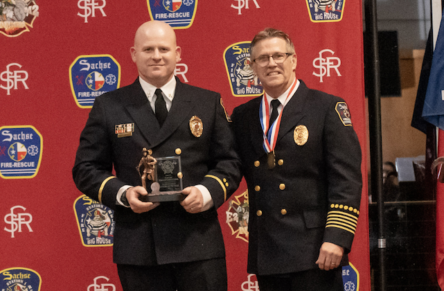 Sachse Fire-Rescue honors service, heroism at annual banquet