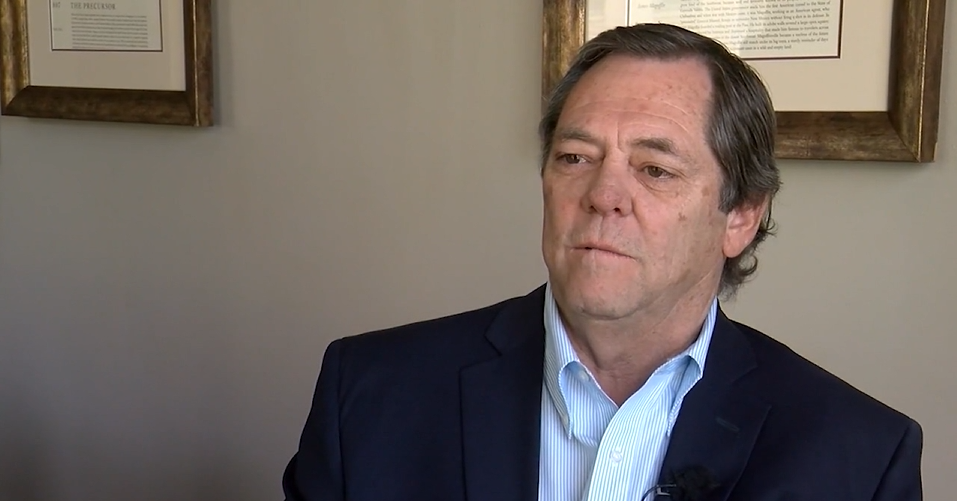 Paul L. Foster at home after suffering from low- sugar event