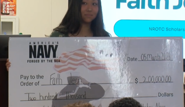 High school senior earns competitive military scholarship