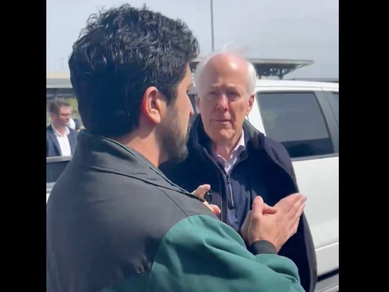 John Cornyn gets into pissing match with congressman at Austin airport over DHS funding