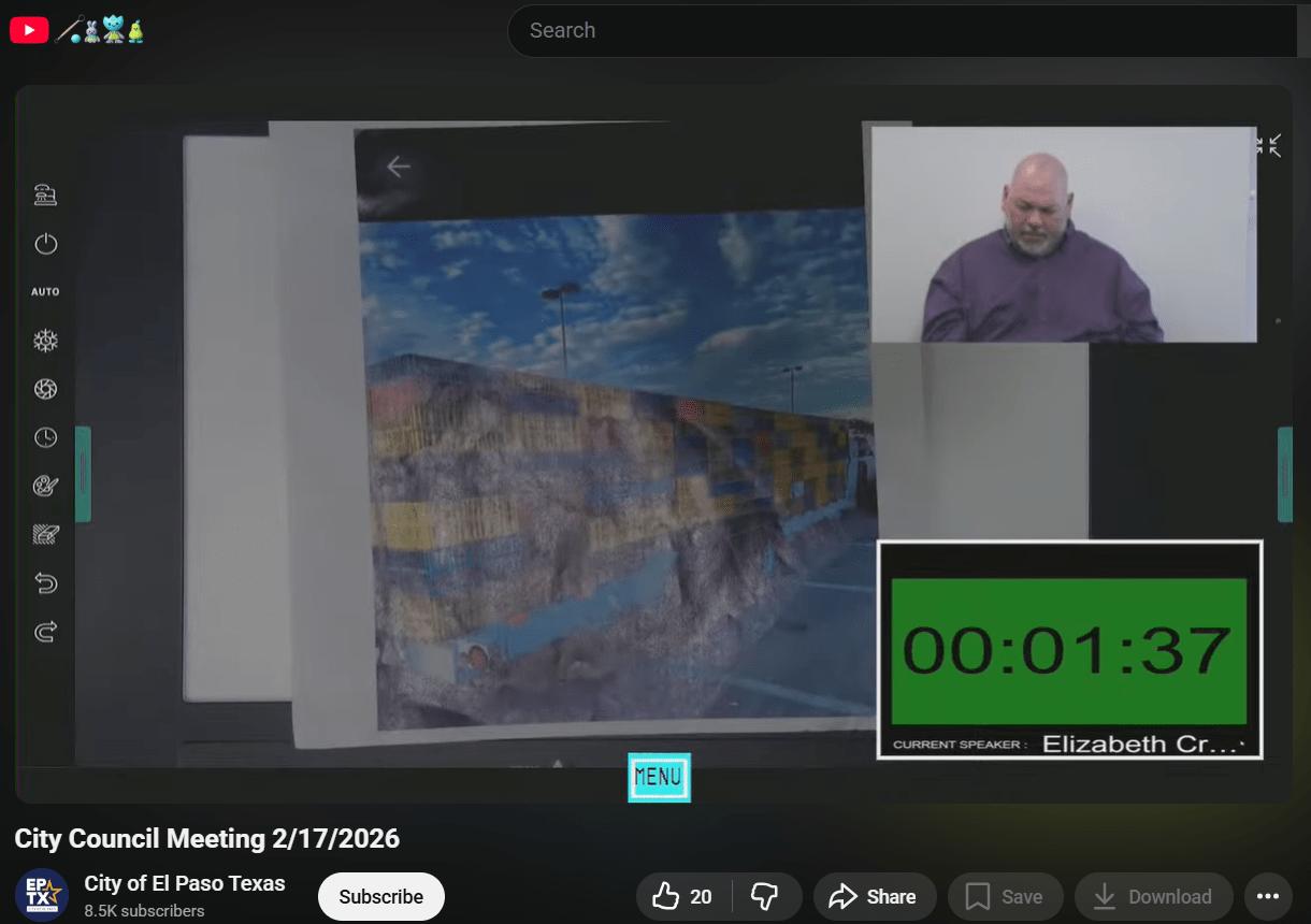 Fact check: Can you give an electronic presentation during public comment at El Paso City Council meetings?