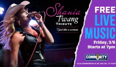 Live Music: Shania Twang Tribute | Community Beer Company | Promotional Events | Dallas Observer
